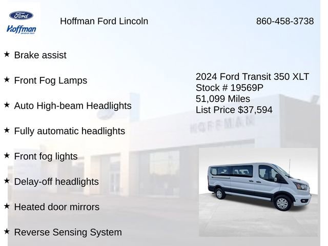 Certified 2024 Ford Transit 350 XLT image 24