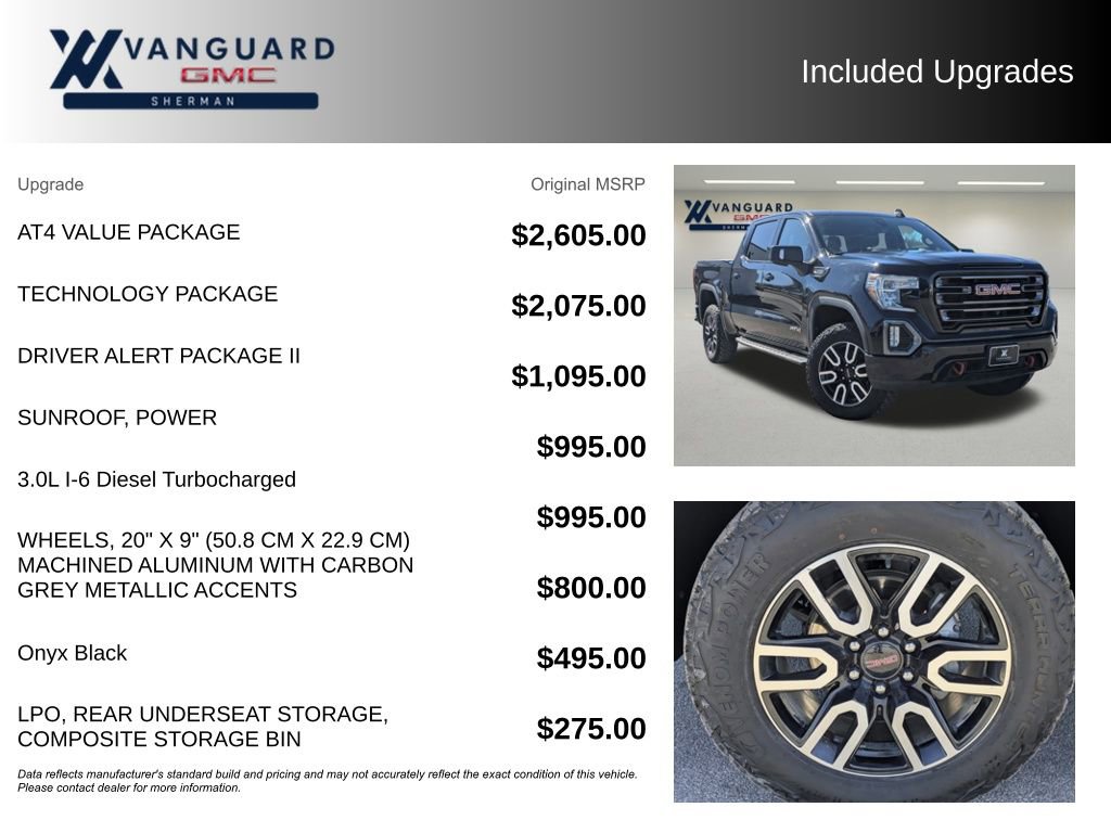 Used 2021 GMC Sierra 1500 AT4 w/ AT4 Value Package image 9