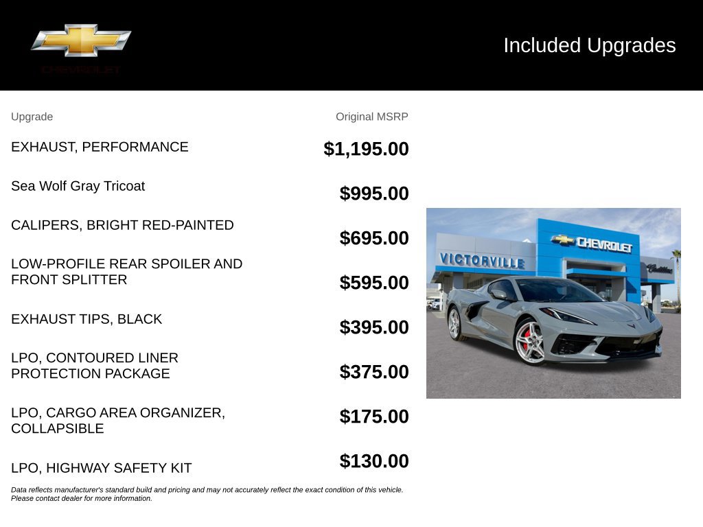 Used 2024 Chevrolet Corvette Stingray Coupe RWD image 5