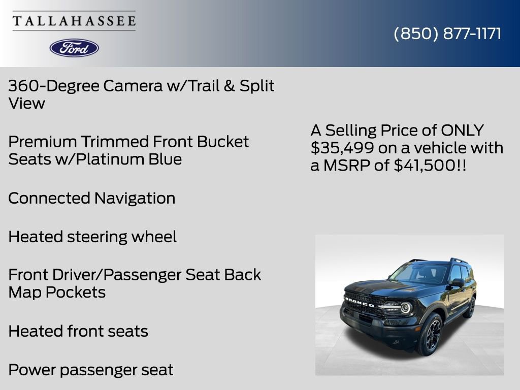 New 2025 Ford Bronco Sport Outer Banks w/ Outer Banks Tech Package+ image 23