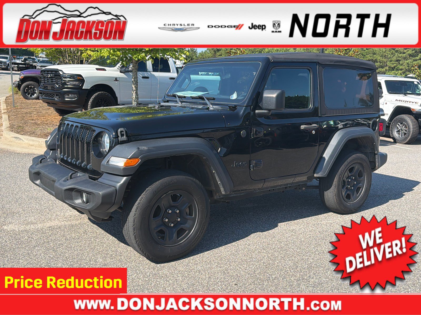Used 2023 Jeep Wrangler Sport AWD/4WD image 1