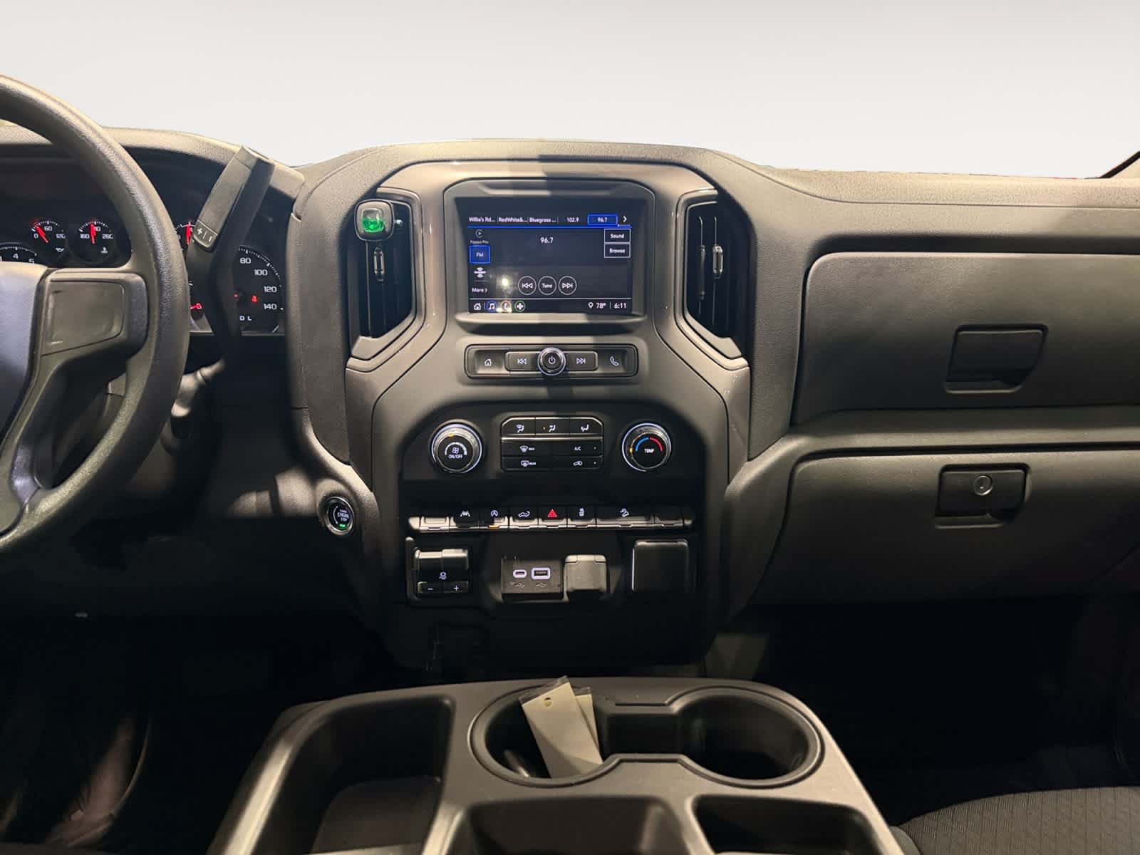 Used 2025 Chevrolet Silverado 1500 Custom Trail Boss w/ Turbomax Blackout Package AWD/4WD image 12