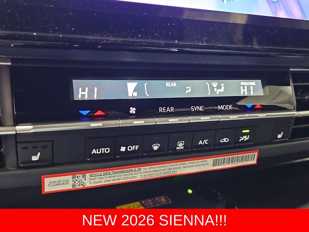 New 2026 Toyota Sienna XSE image 19