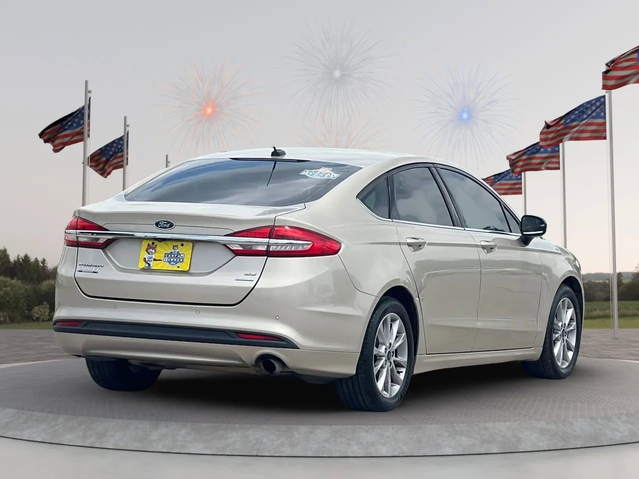 Used 2017 Ford Fusion SE w/ Fusion SE Technology Package FWD image 8
