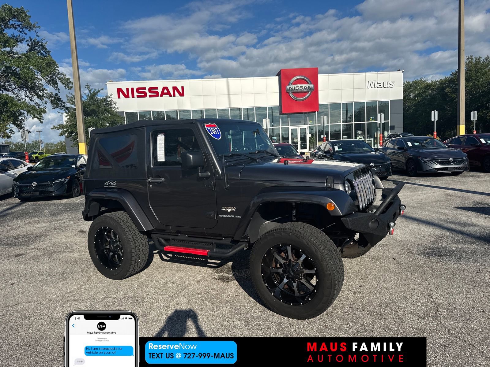 Used 2017 Jeep Wrangler Sahara w/ Connectivity Group AWD/4WD 360° Tour