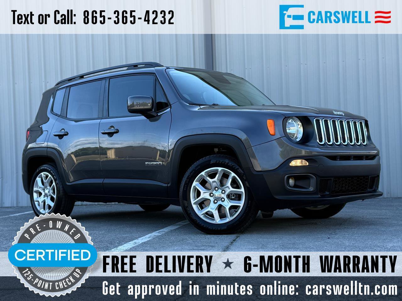 Used 2017 Jeep Renegade Latitude w/ Popular Equipment Group