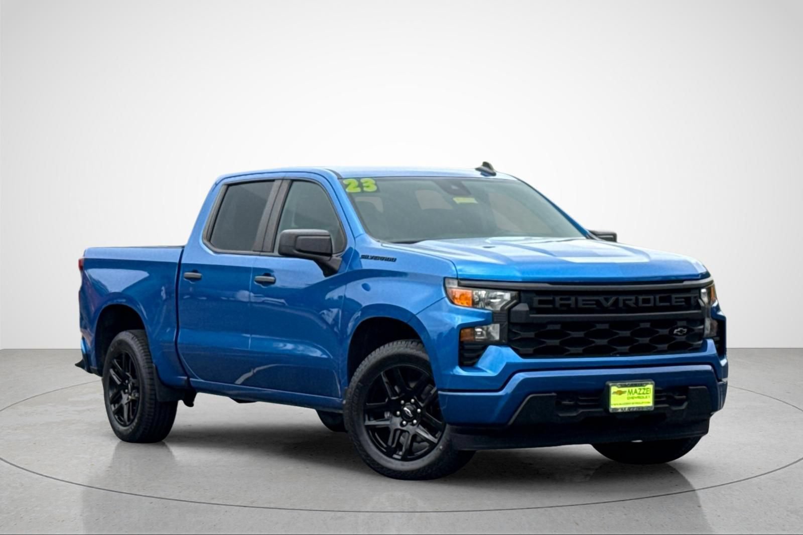 Used 2023 Chevrolet Silverado 1500 Custom w/ LPO, Dark Essentials Package RWD image 2