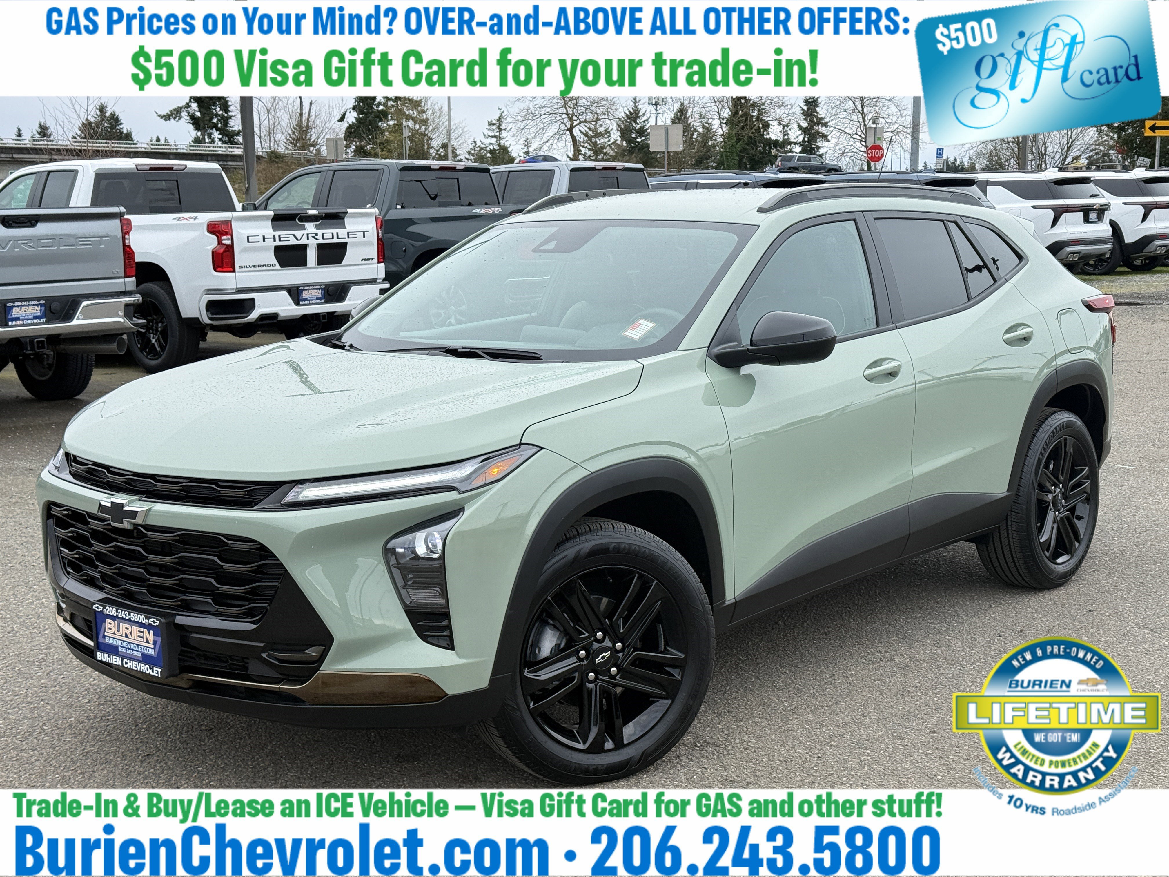 Used 2025 Chevrolet Trax ACTIV w/ Driver Confidence Package