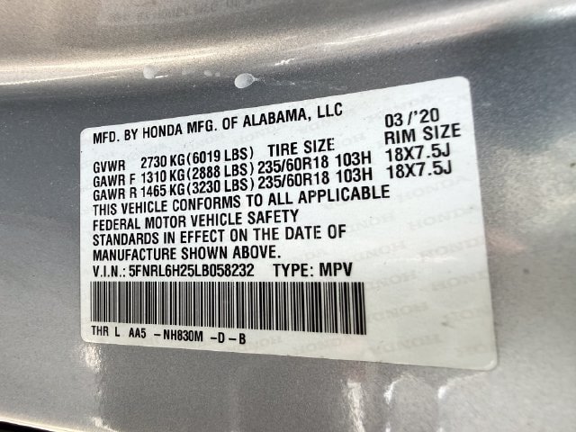Used 2020 Honda Odyssey LX image 31