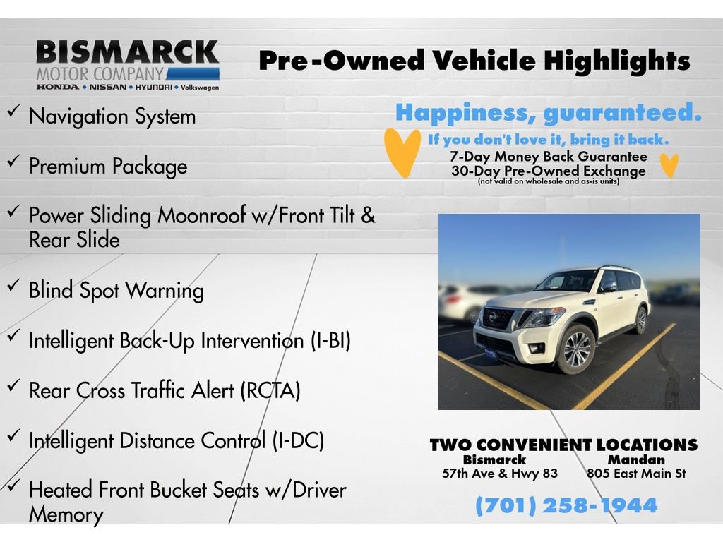 Used 2019 Nissan Armada SL w/ Premium Package AWD/4WD image 8