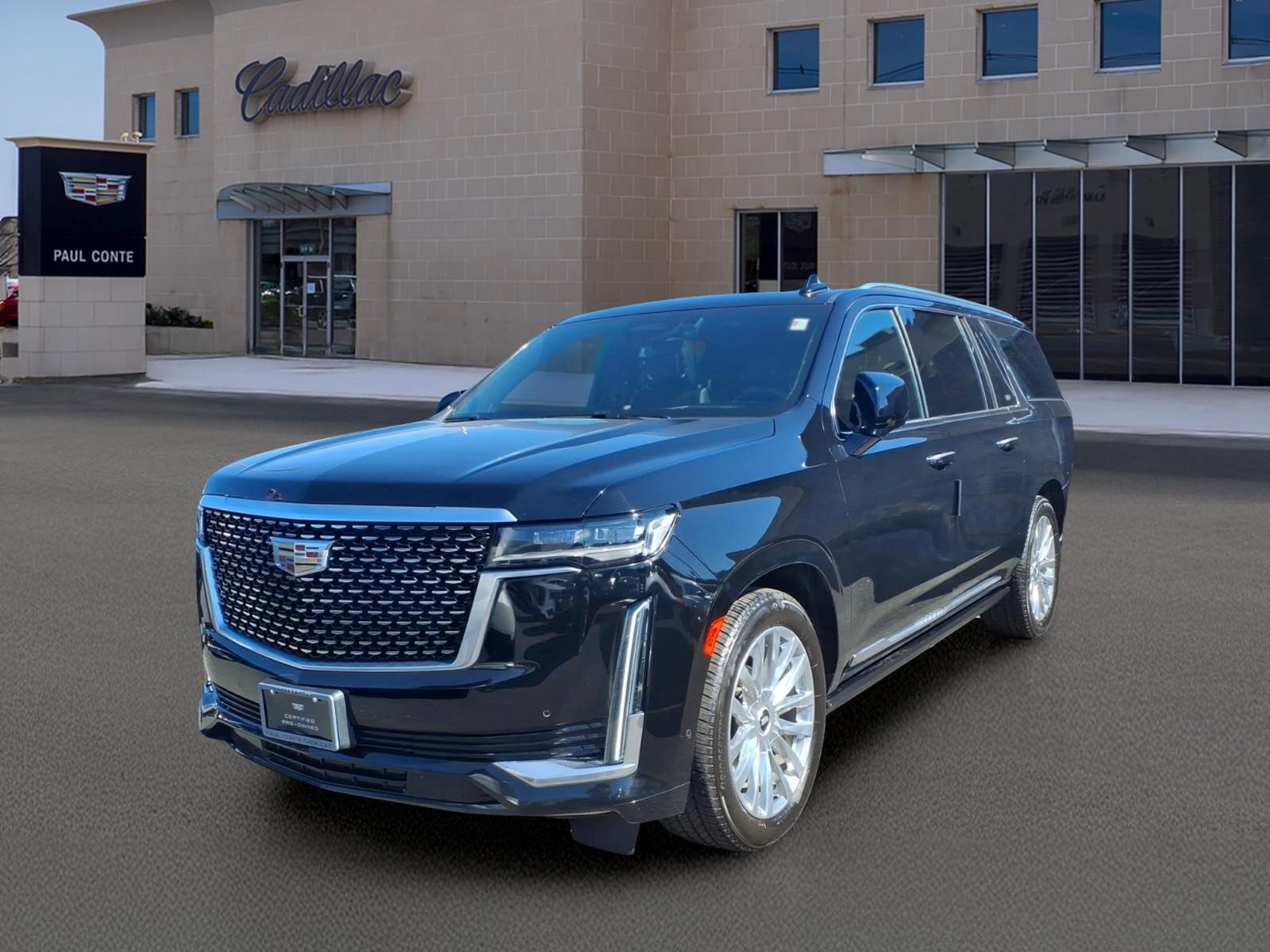 Certified 2023 Cadillac Escalade ESV Premium Luxury w/ Performance Package AWD/4WD image 1