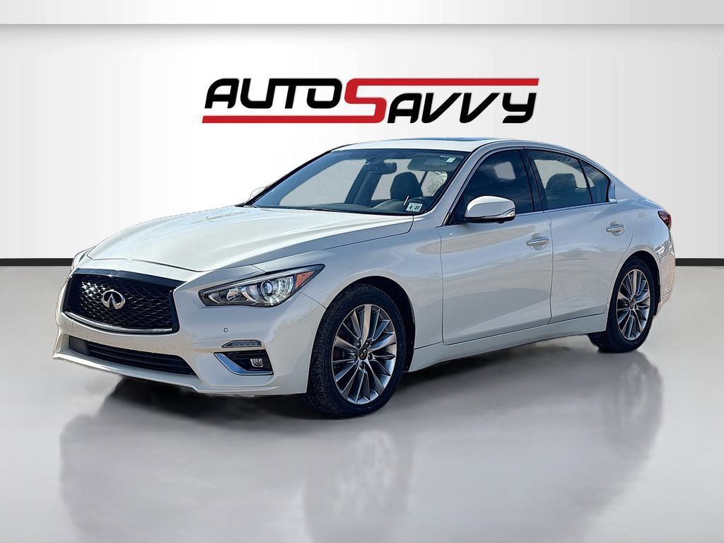 Used 2023 INFINITI Q50 Luxe w/ Cargo Package image 3