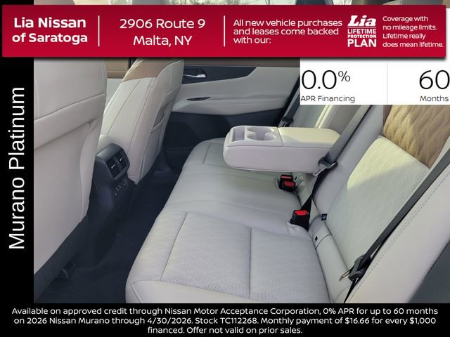 New 2026 Nissan Murano Platinum image 36