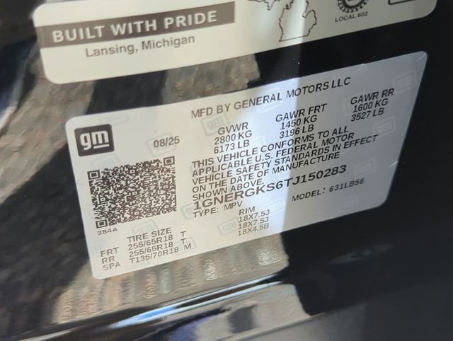 New 2026 Chevrolet Traverse LT w/ LPO, Floor Liner Package image 34