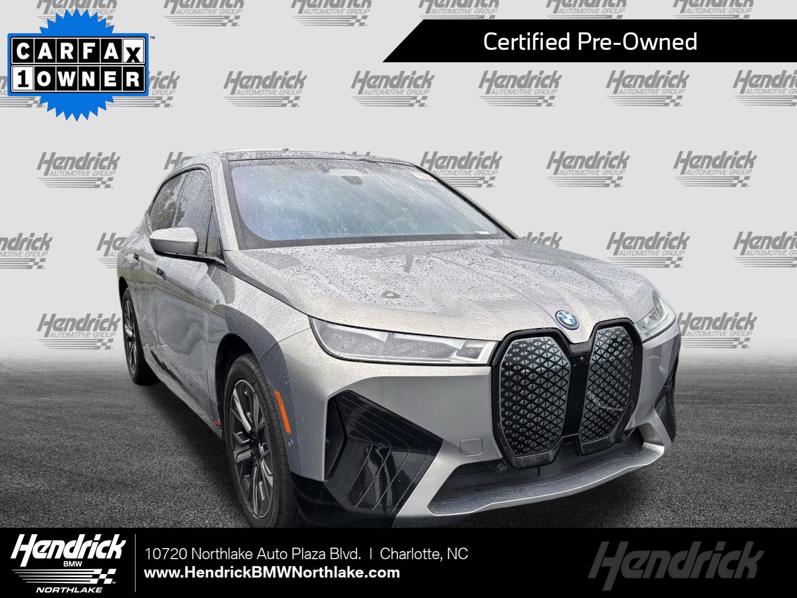 Certified 2024 BMW iX xDrive50 w/ Premium Package AWD/4WD image 1