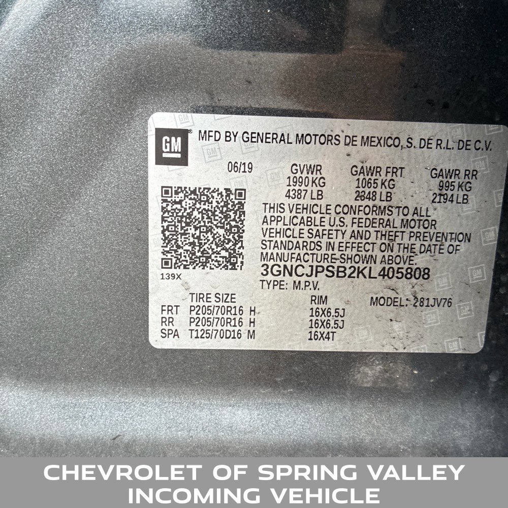 Used 2019 Chevrolet Trax LT w/ Driver Confidence Package AWD/4WD image 24