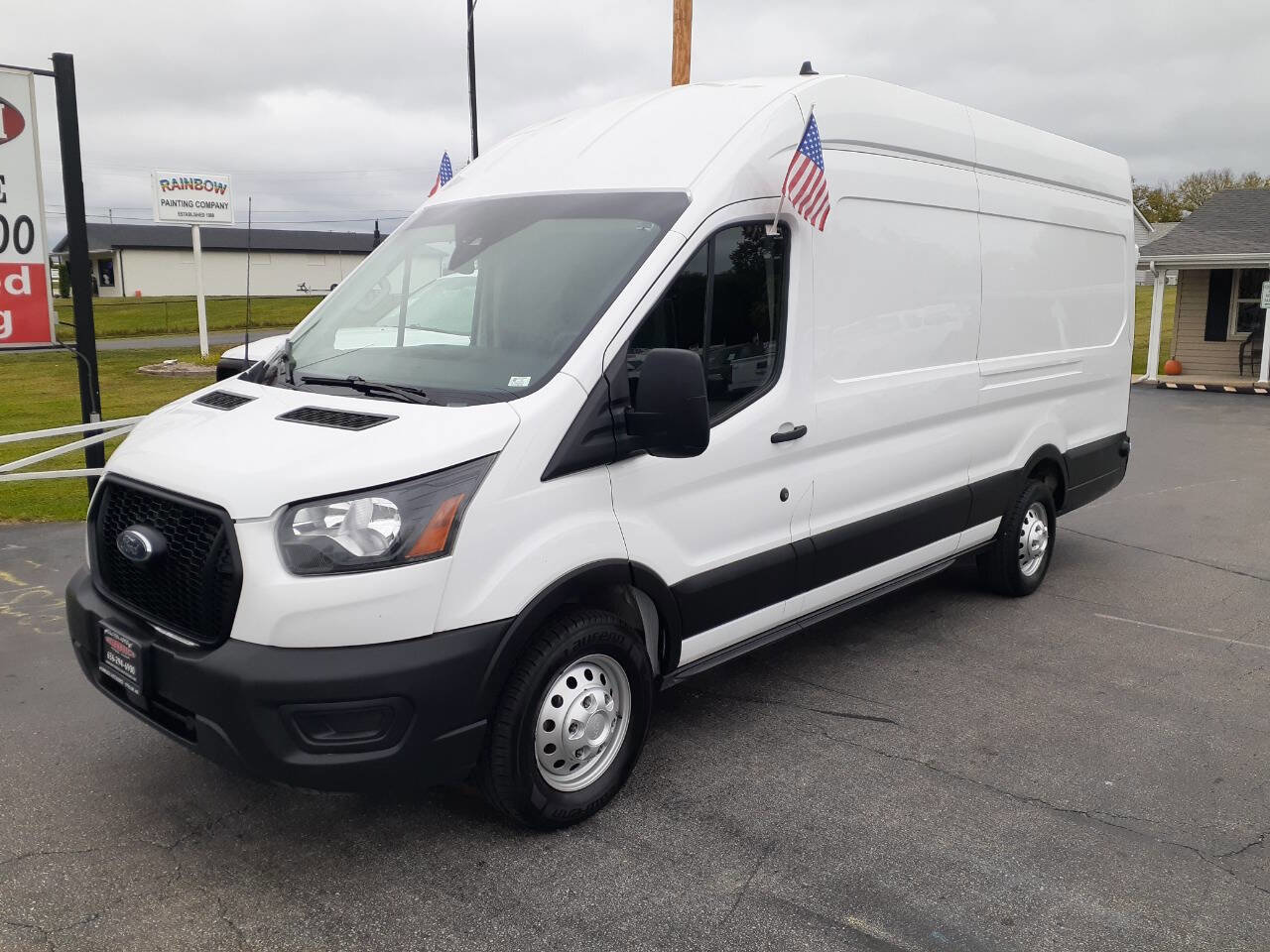 Used 2024 Ford Transit 350 148 High Roof Extended AWD image 2