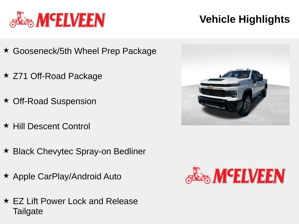 Used 2025 Chevrolet Silverado 2500 Custom w/ Custom Value Package image 6
