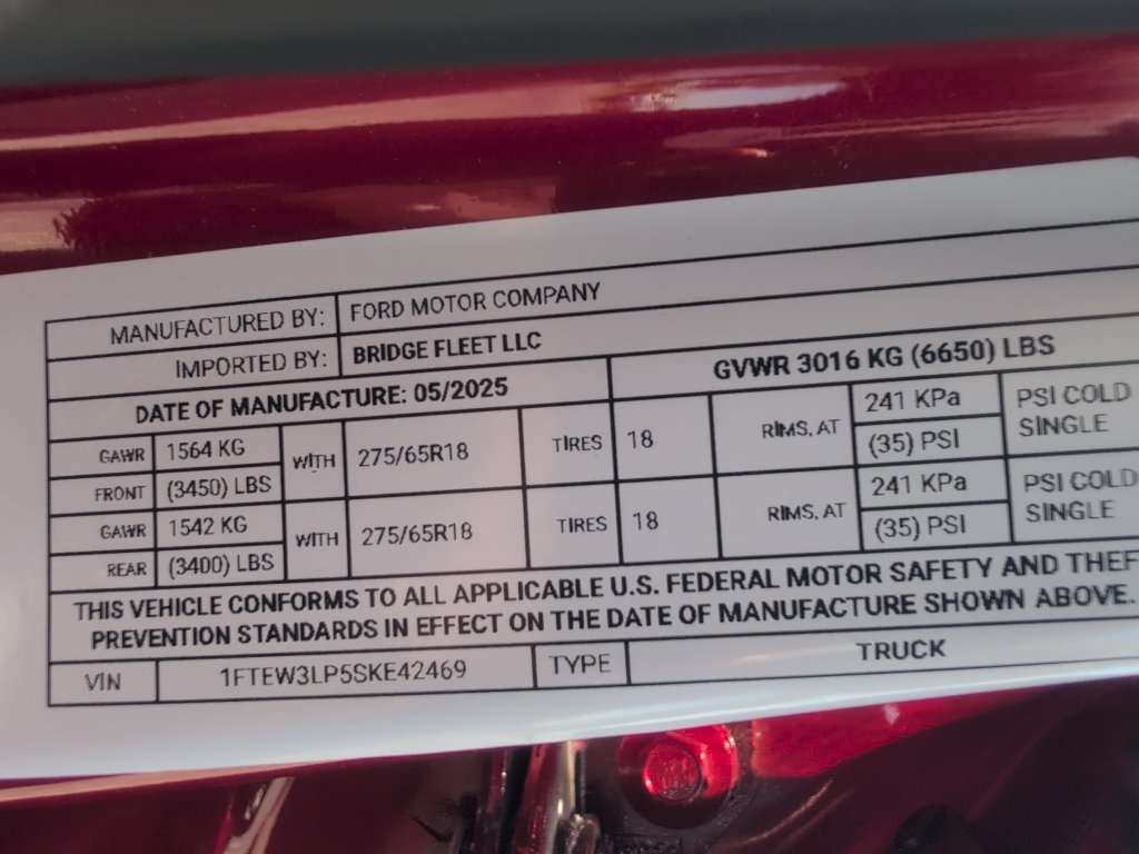 Used 2025 Ford F150 XLT w/ Equipment Group 302A MID AWD/4WD image 35