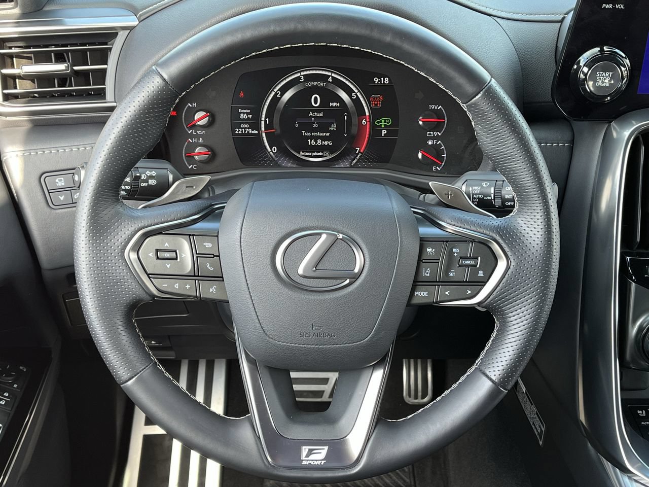 Used 2023 Lexus LX 600 F Sport w/ Accessory Package (Z1) AWD/4WD image 11