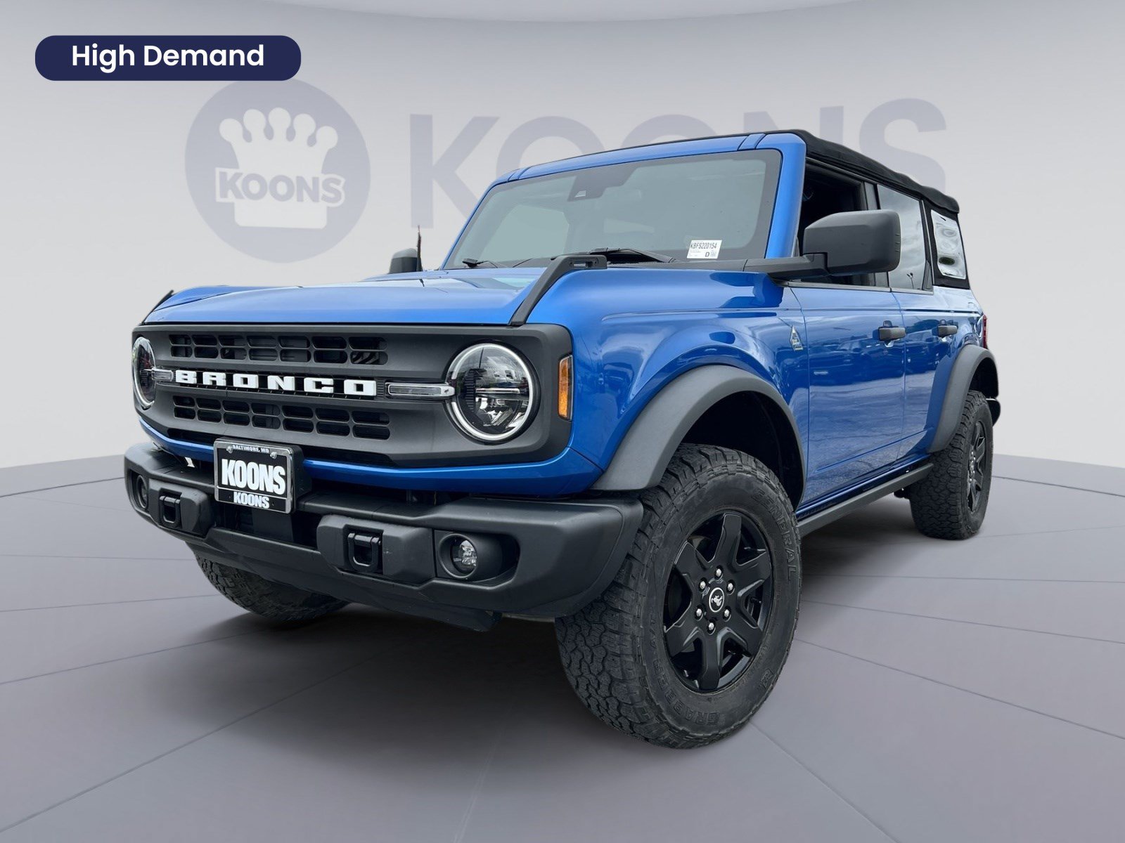 Certified 2022 Ford Bronco Black Diamond