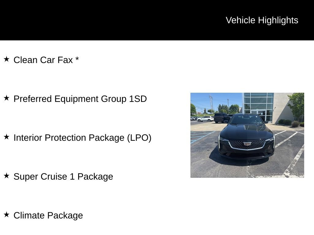 Used 2023 Cadillac CT4 Premium Luxury w/ Super Cruise 1 Package AWD/4WD image 11