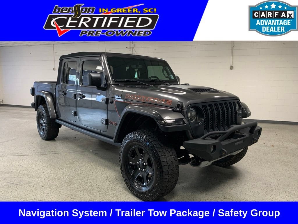 Certified 2023 Jeep Gladiator Mojave w/ Safety Group AWD/4WD image 1