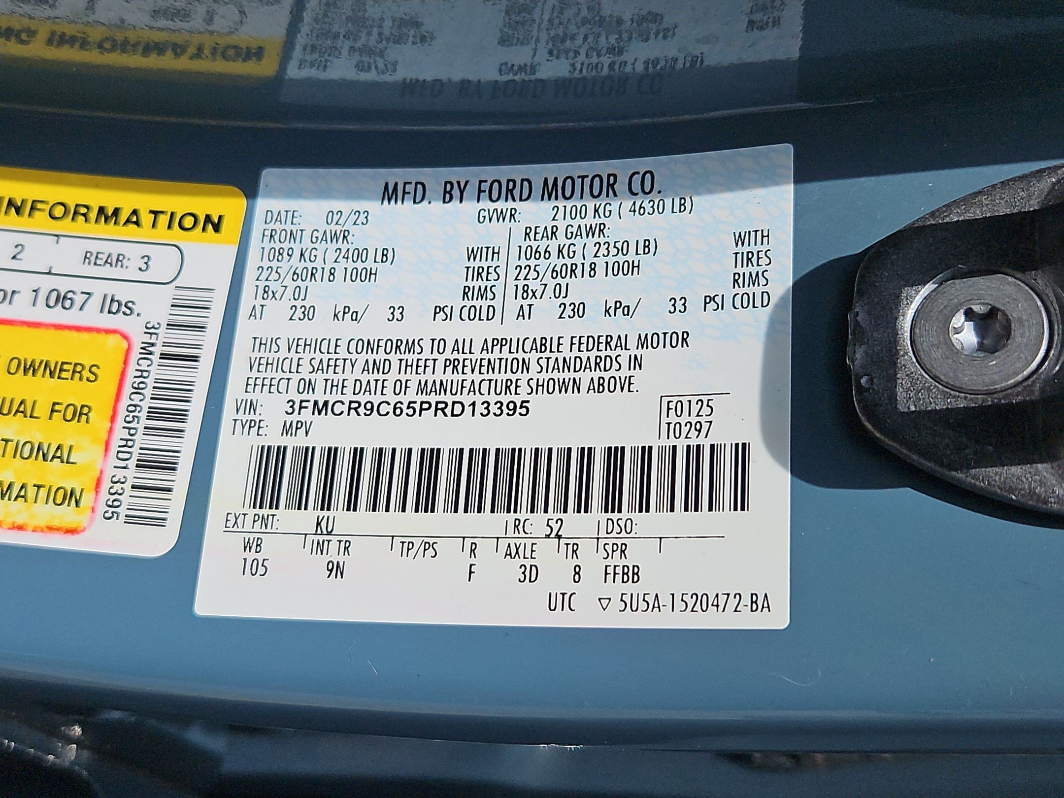 Used 2023 Ford Bronco Sport Outer Banks w/ Tech Package image 31