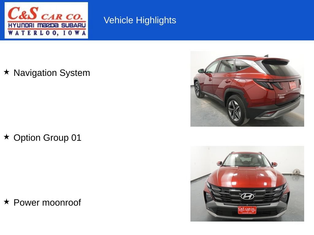 Used 2025 Hyundai Tucson SEL AWD/4WD image 7