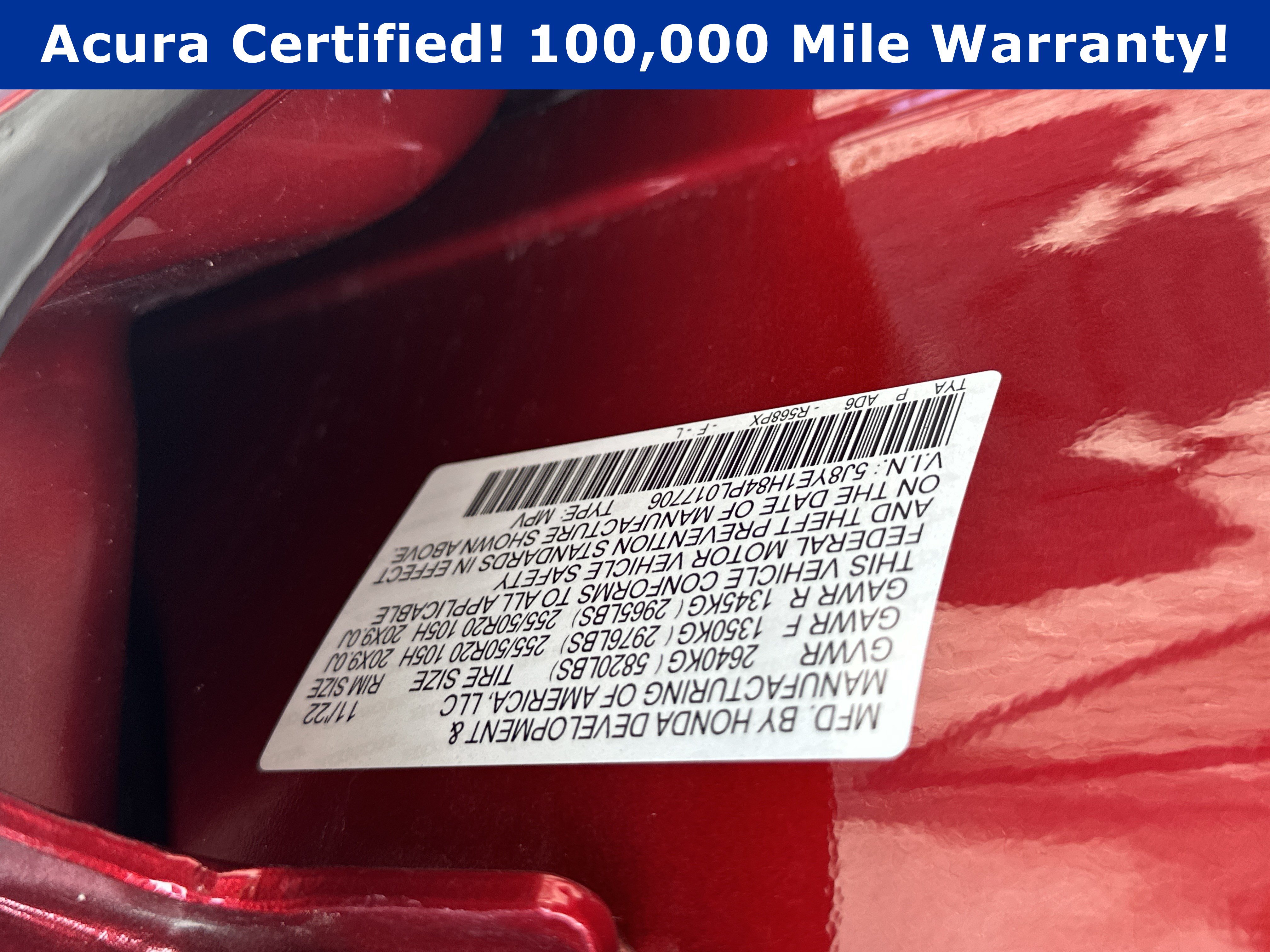 Certified 2023 Acura MDX SH-AWD w/ Advance Package image 36