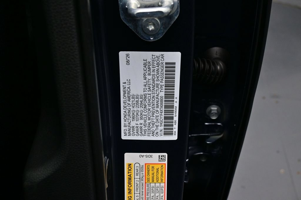New 2026 Honda Accord SE image 22