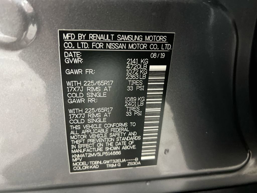 Used 2020 Nissan Rogue SV image 27