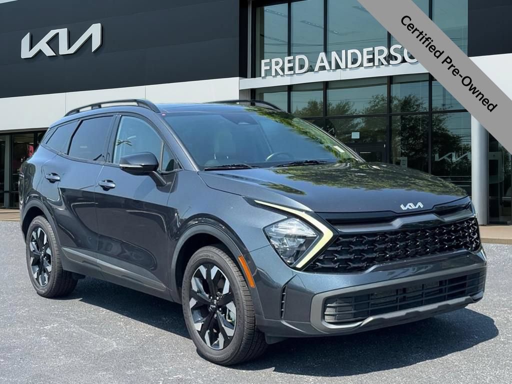 Certified 2023 Kia Sportage X-Line w/ X-Line Premium Package AWD/4WD image 1