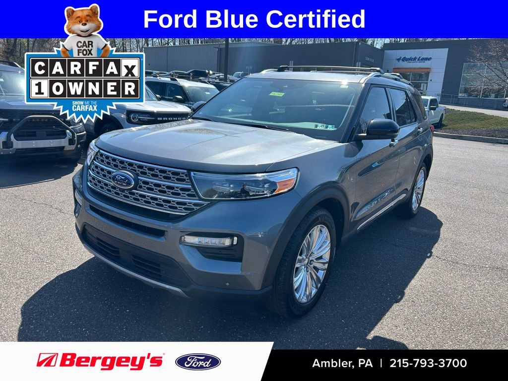 Certified 2023 Ford Explorer Limited w/ Limited Technology Package image 1