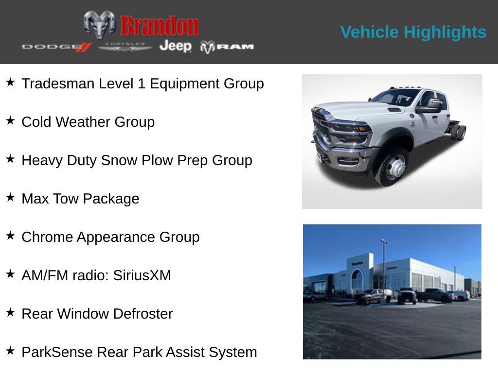 New 2026 RAM 5500 Tradesman w/ Chrome Appearance Group AWD/4WD image 2