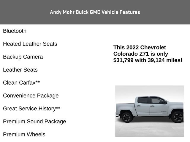 Used 2022 Chevrolet Colorado Z71 image 4