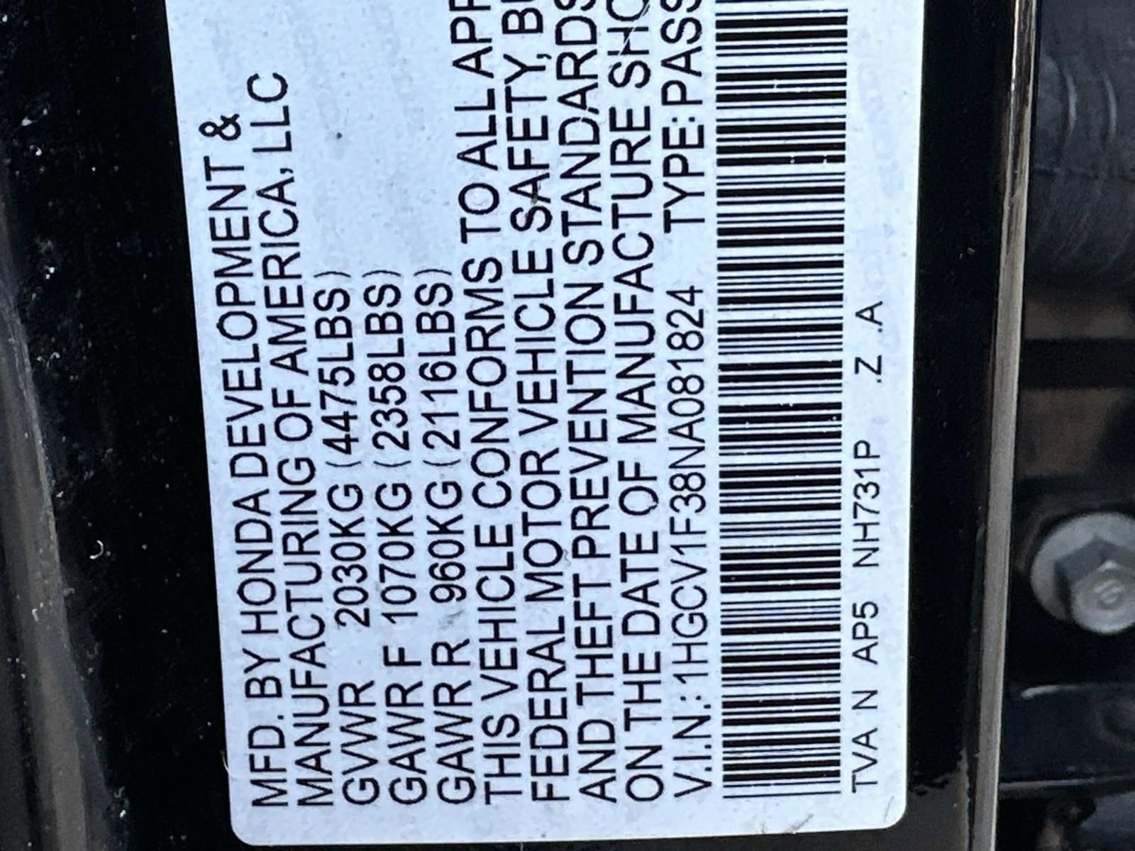 Used 2022 Honda Accord Sport image 30