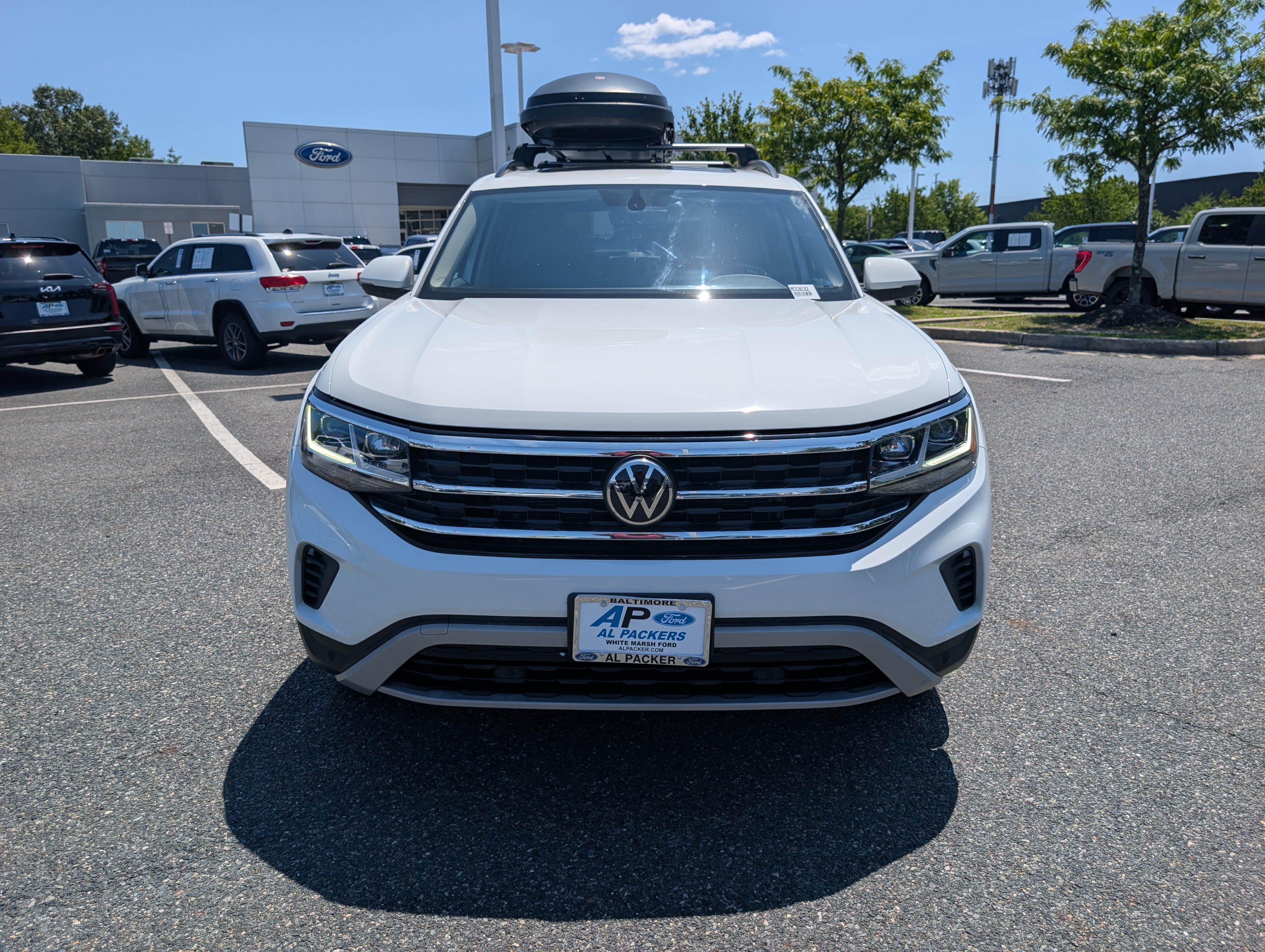 Used 2021 Volkswagen Atlas SE w/ Panoramic Sunroof Package AWD/4WD image 8