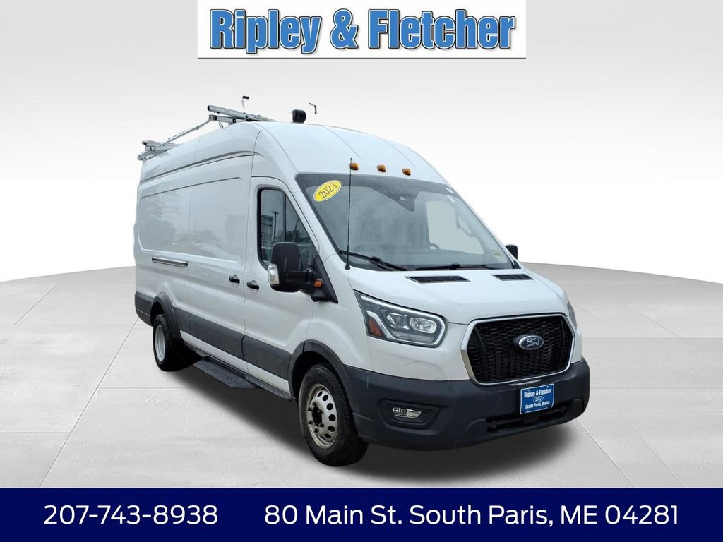 Used 2023 Ford Transit 350 148 High Roof Extended DRW w/ Interior Upgrade Package AWD/4WD image 3