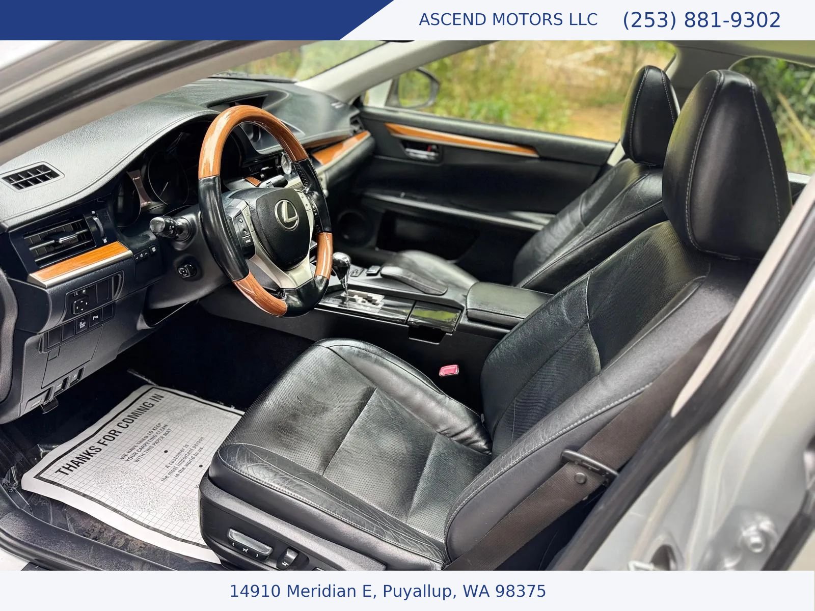 Used 2013 Lexus ES 300h w/ Luxury Pkg FWD image 9