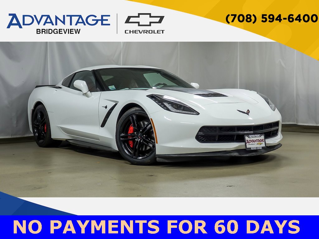 Used 2017 Chevrolet Corvette Stingray Coupe w/ Carbon Flash Badge Package