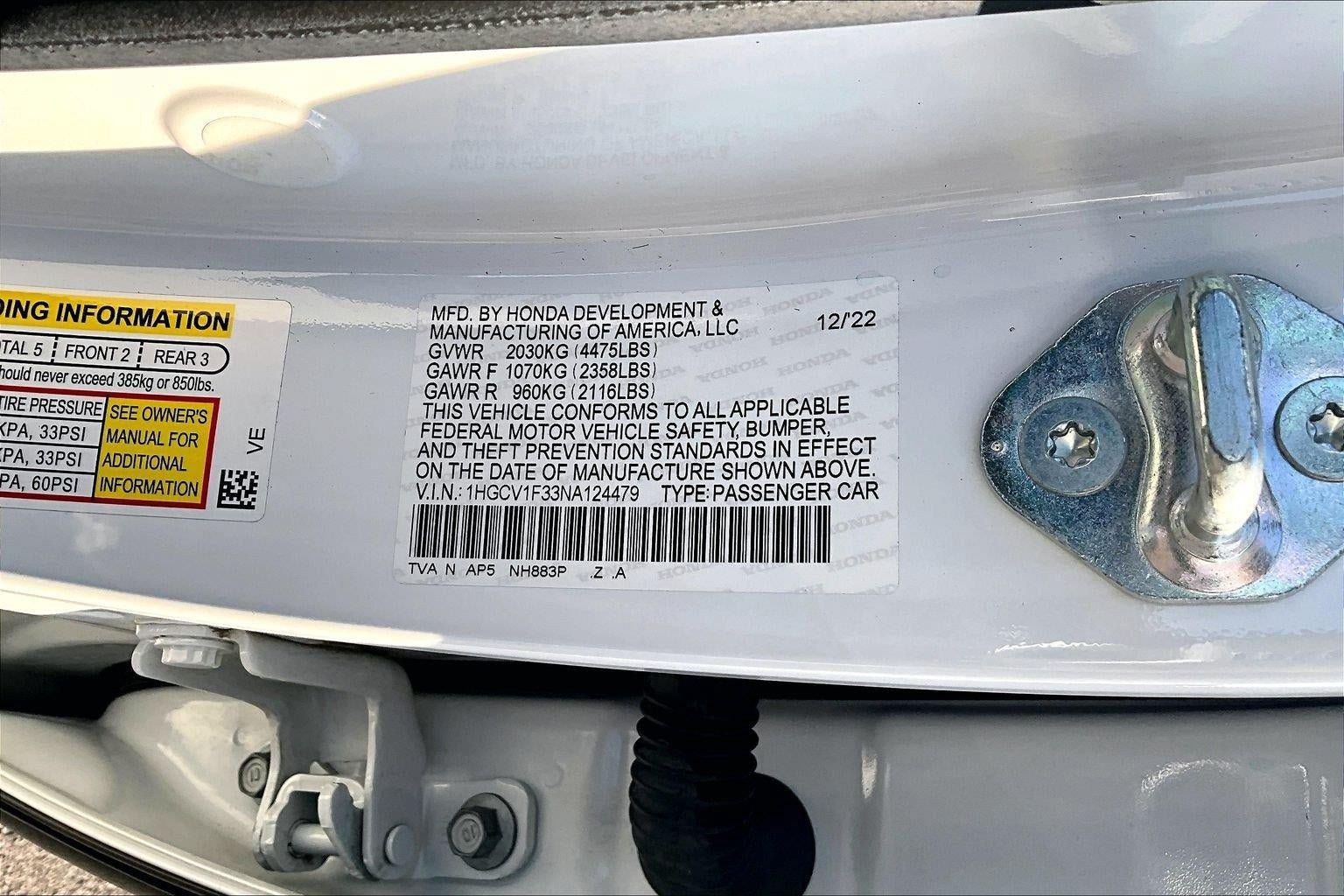 Used 2022 Honda Accord Sport image 30