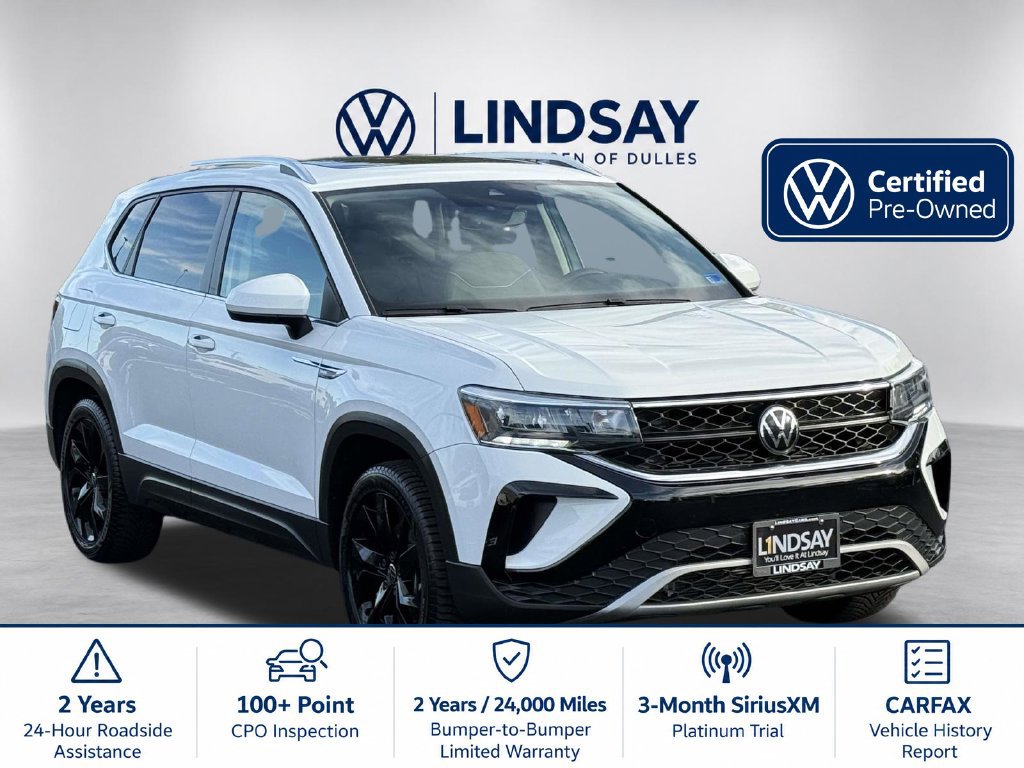 Used 2023 Volkswagen Taos SE w/ Panoramic Sunroof Package