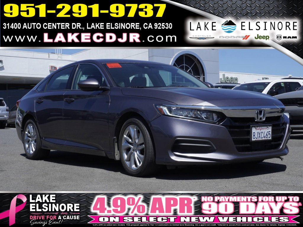 Used 2019 Honda Accord LX
