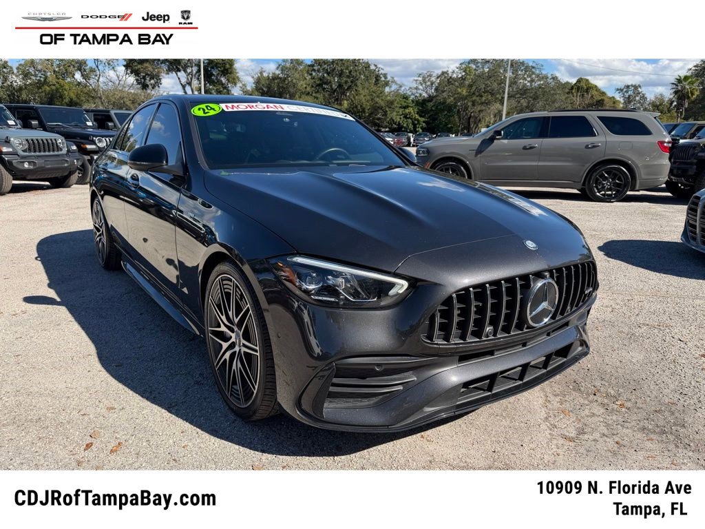 Used 2024 Mercedes-Benz C 43 AMG 4MATIC Sedan image 1