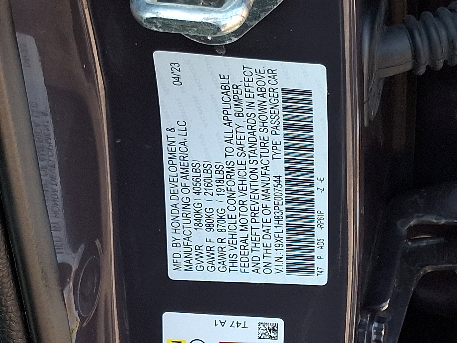 Used 2023 Honda Civic Sport Touring image 27