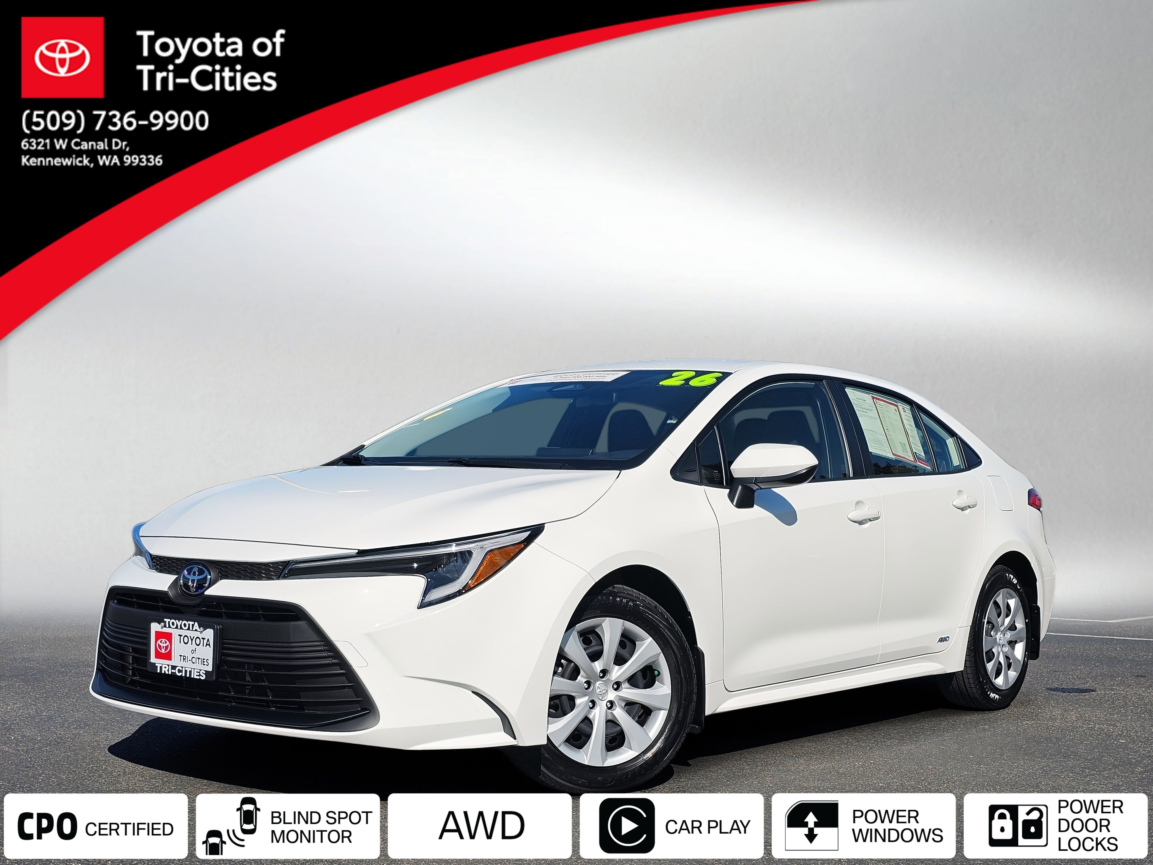 Used 2026 Toyota Corolla LE