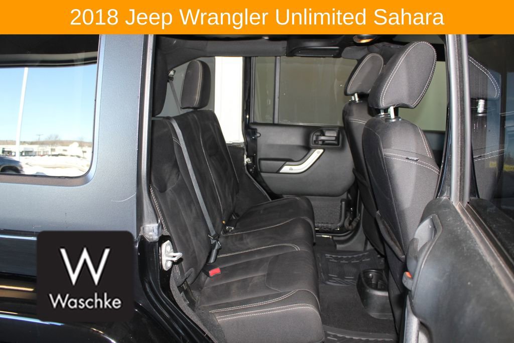 Used 2018 Jeep Wrangler Unlimited Sahara image 19