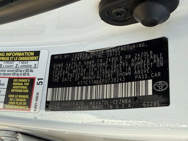 Used 2023 Toyota Camry LE FWD image 32