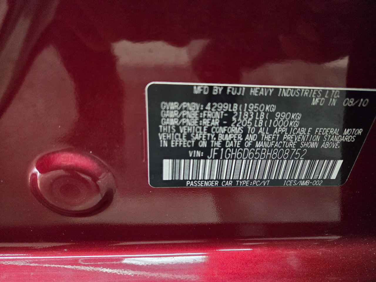 Used 2011 Subaru Impreza Outback Sport image 28